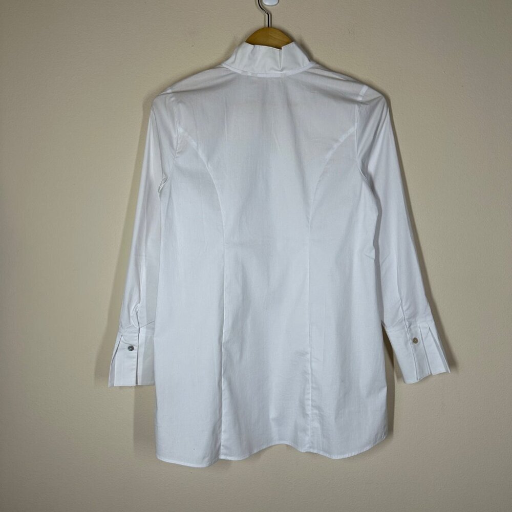 Soft Surroundings Icon Charlize Shirt Womens Size S Old Money Timeless Classic - Picture 8 of 8